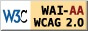 Logo of W3C WCAG (2.0) Validator